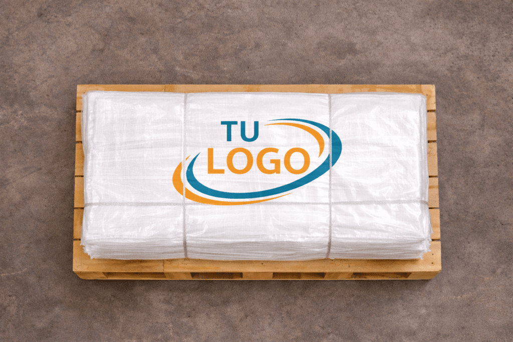 Costales de rafia con tu logo